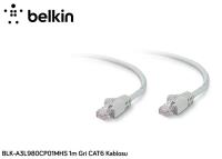Belkin 1MT  A3L980-03-BLK-S 3 ft. Cat 6 Black UTP Patch Cable